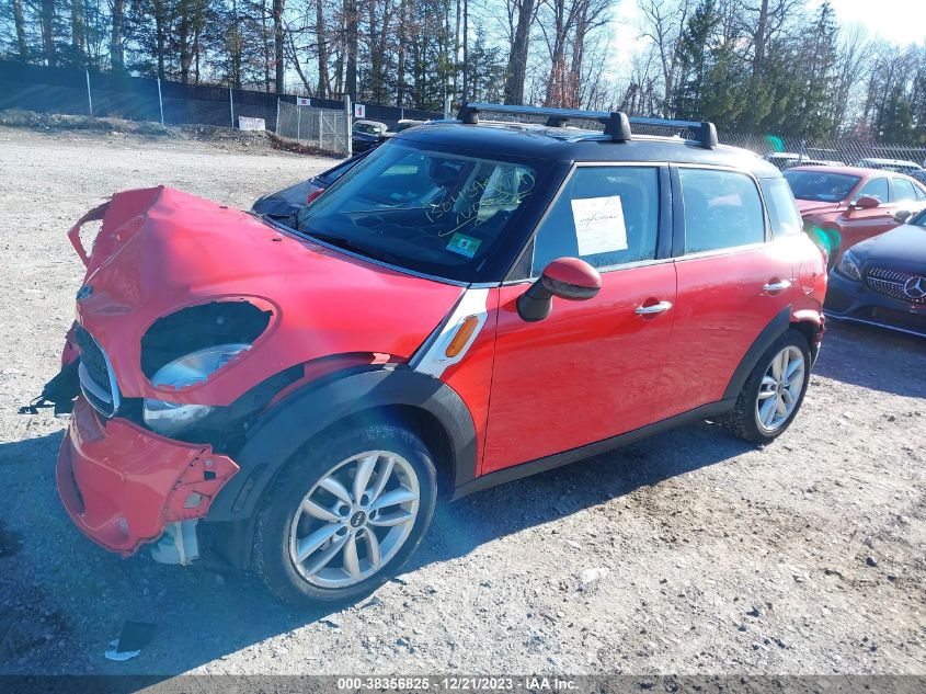 2012 Mini Cooper Countryman VIN: WMWZB3C58CWM06021 Lot: 38356825