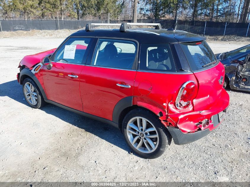 2012 Mini Cooper Countryman VIN: WMWZB3C58CWM06021 Lot: 38356825