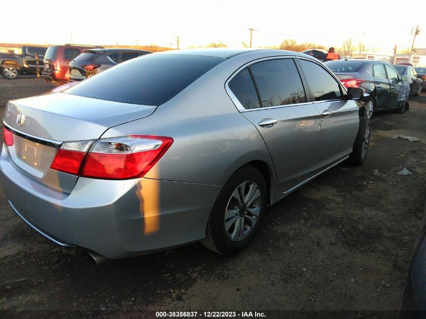 1HGCR2F30EA256030 2014 Honda Accord Lx