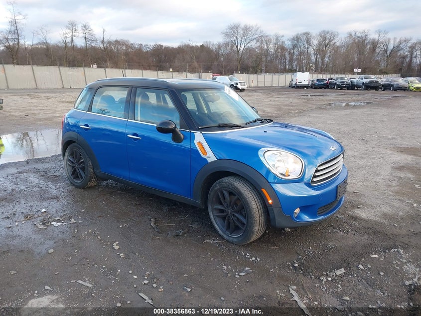 2013 Mini Countryman Cooper VIN: WMWZB3C59DWM31513 Lot: 38356863