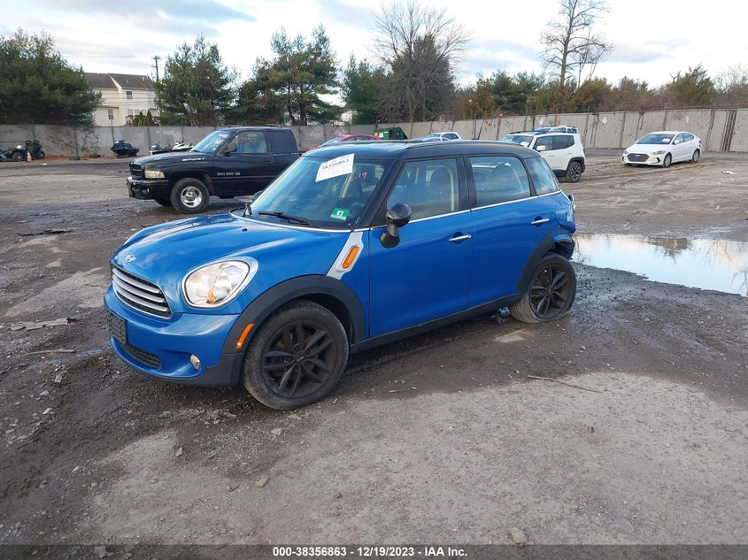 2013 Mini Countryman Cooper VIN: WMWZB3C59DWM31513 Lot: 38356863