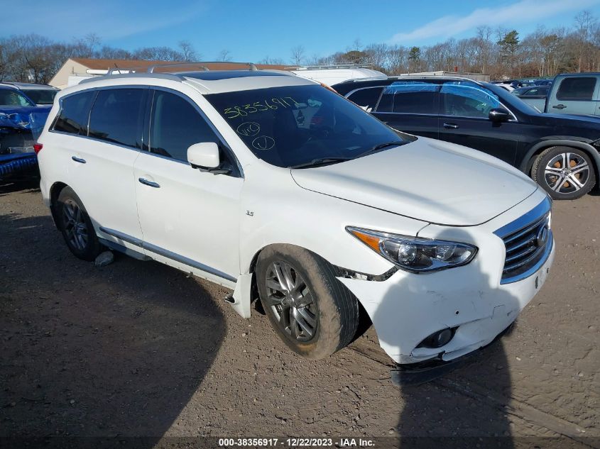 2014 Infiniti Qx60 VIN: 5N1AL0MM1EC516958 Lot: 38356917