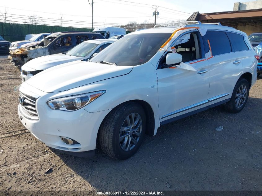 2014 Infiniti Qx60 VIN: 5N1AL0MM1EC516958 Lot: 38356917