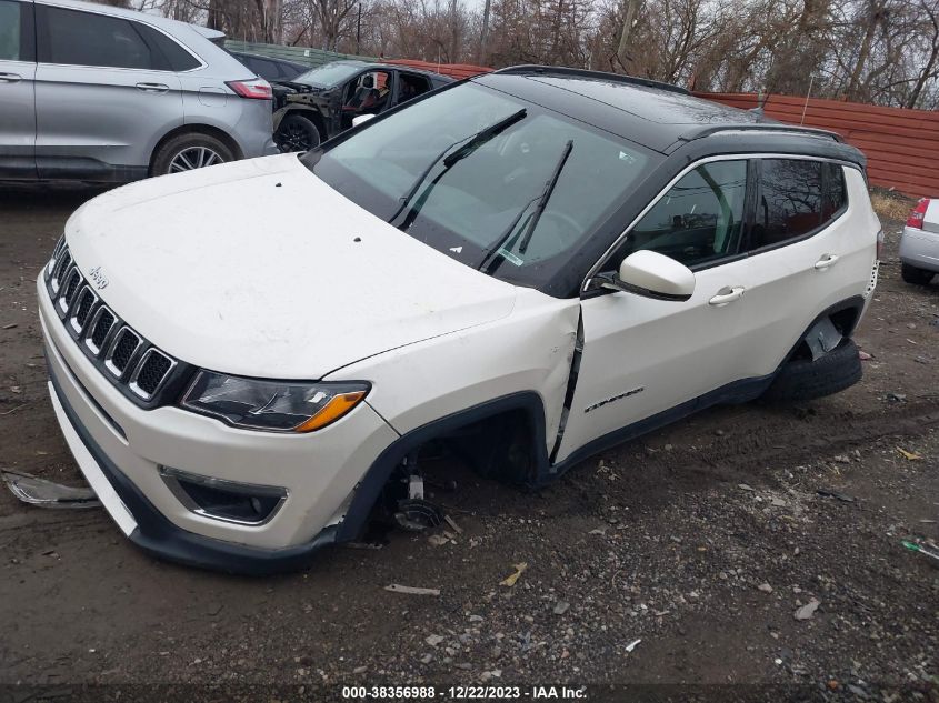 2020 Jeep Compass Limited 4X4 VIN: 3C4NJDCB9LT101360 Lot: 38356988