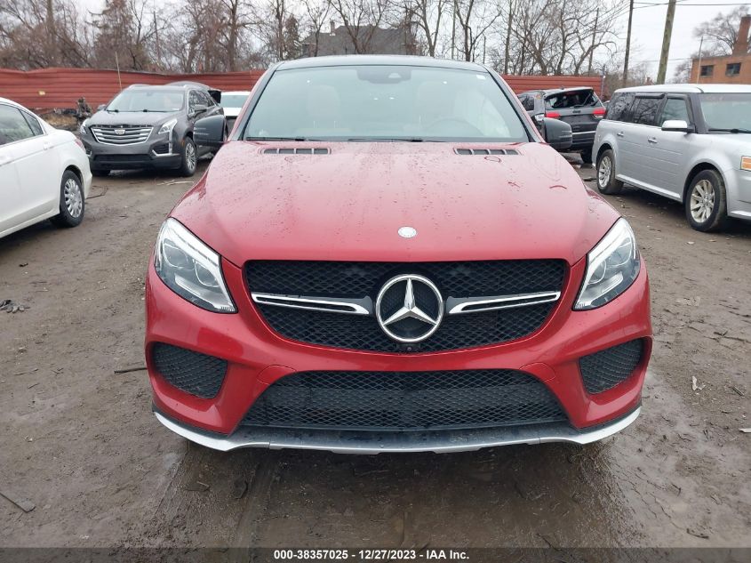 4JGED6EB8GA043430 2016 Mercedes-Benz Gle 450 Amg Coupe 4Matic