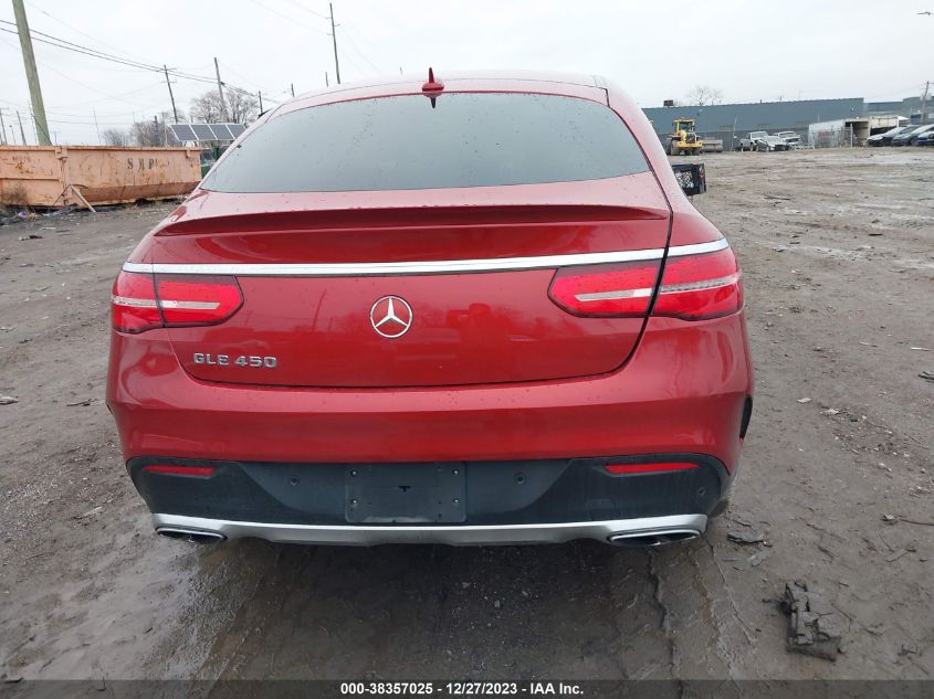 4JGED6EB8GA043430 2016 Mercedes-Benz Gle 450 Amg Coupe 4Matic