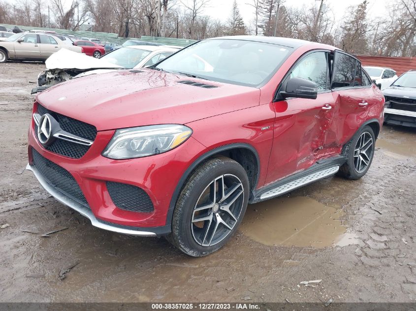 4JGED6EB8GA043430 2016 Mercedes-Benz Gle 450 Amg Coupe 4Matic