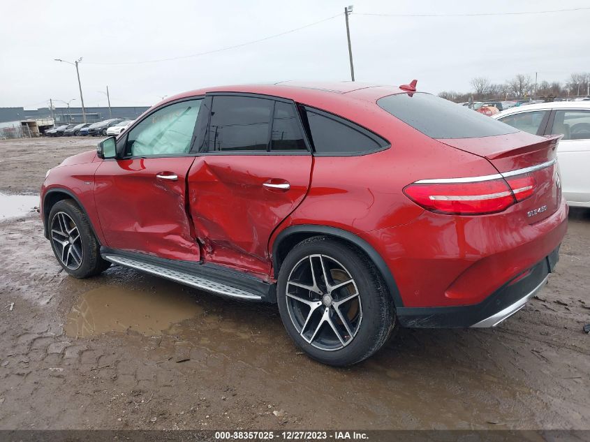 4JGED6EB8GA043430 2016 Mercedes-Benz Gle 450 Amg Coupe 4Matic