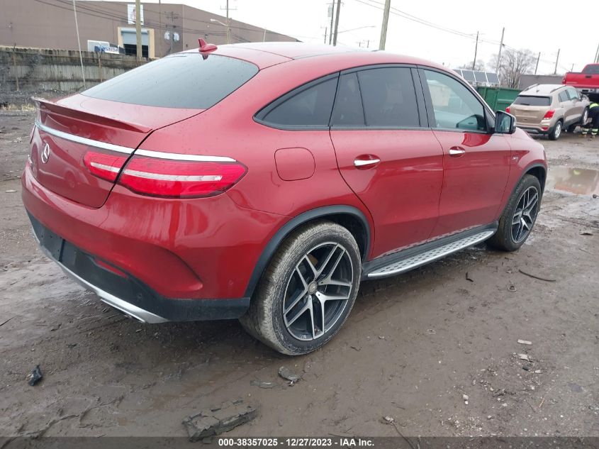 4JGED6EB8GA043430 2016 Mercedes-Benz Gle 450 Amg Coupe 4Matic