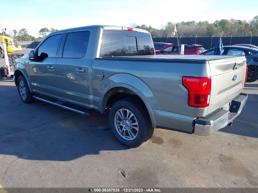 1FTEW1C54LKD25793 2020 Ford F-150 Lariat