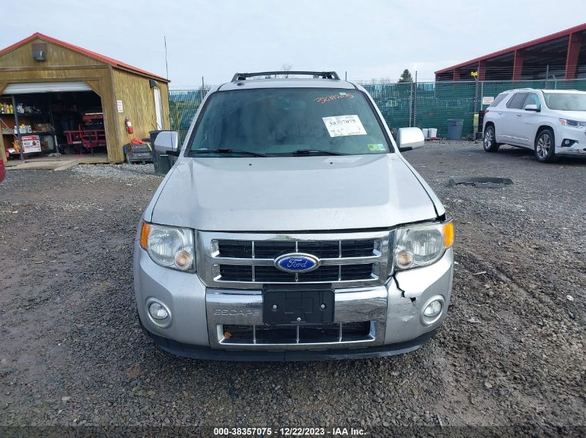 2012 Ford Escape Limited VIN: 1FMCU9EG6CKB76468 Lot: 38357075