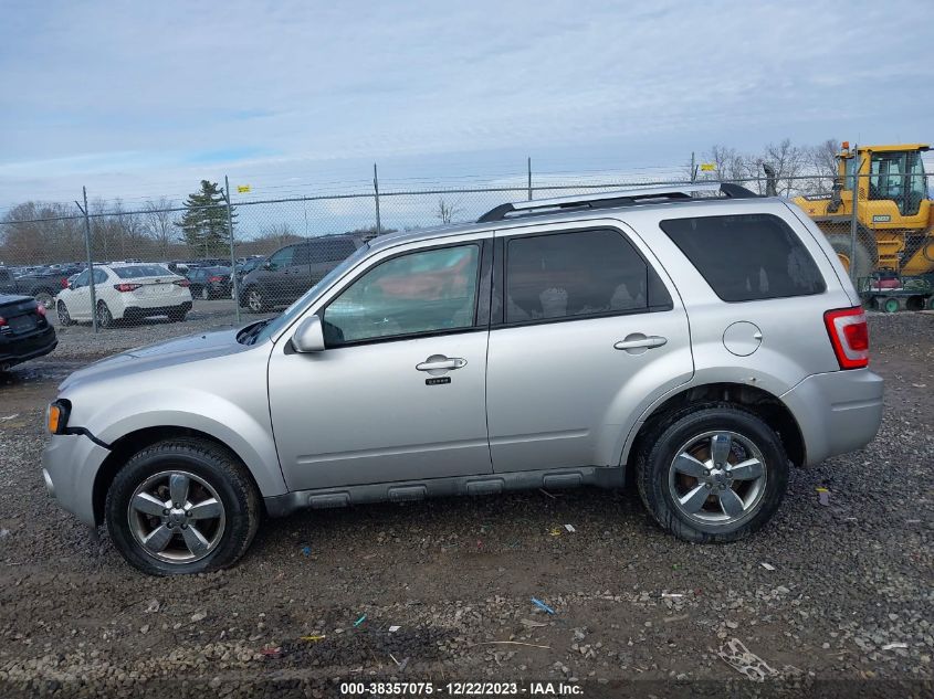 2012 Ford Escape Limited VIN: 1FMCU9EG6CKB76468 Lot: 38357075