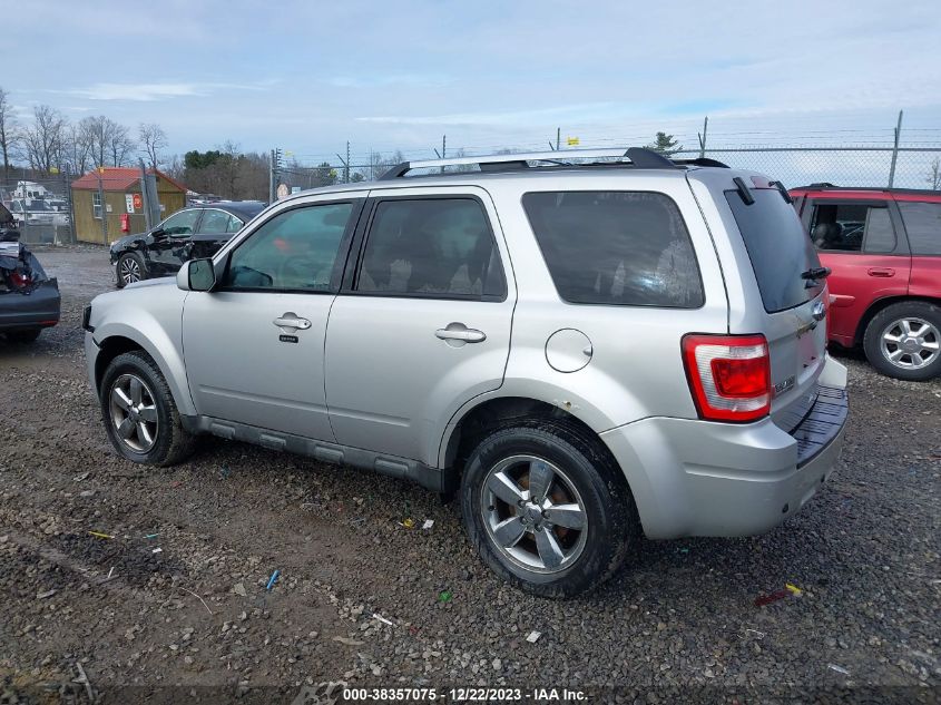 2012 Ford Escape Limited VIN: 1FMCU9EG6CKB76468 Lot: 38357075