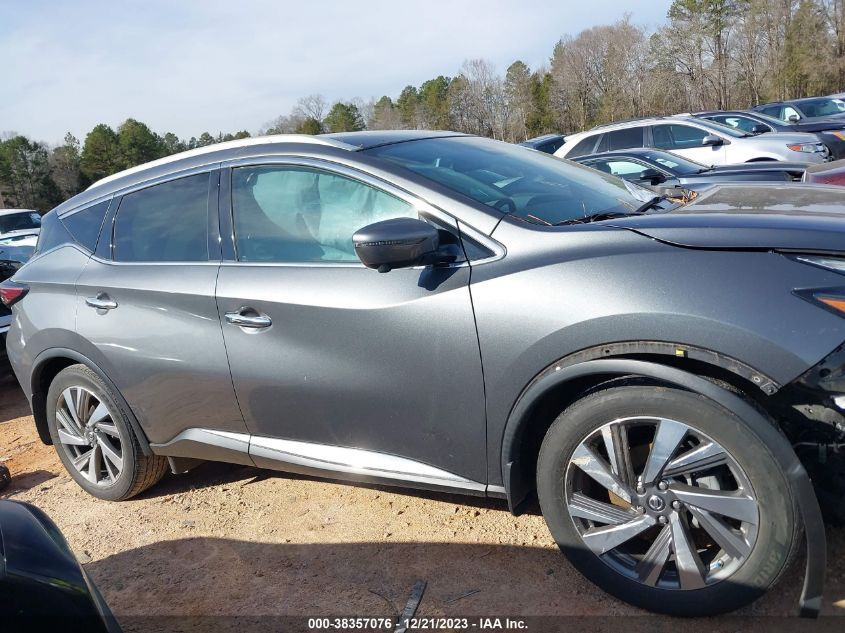 2019 Nissan Murano Sl VIN: 5N1AZ2MJ9KN117926 Lot: 38357076