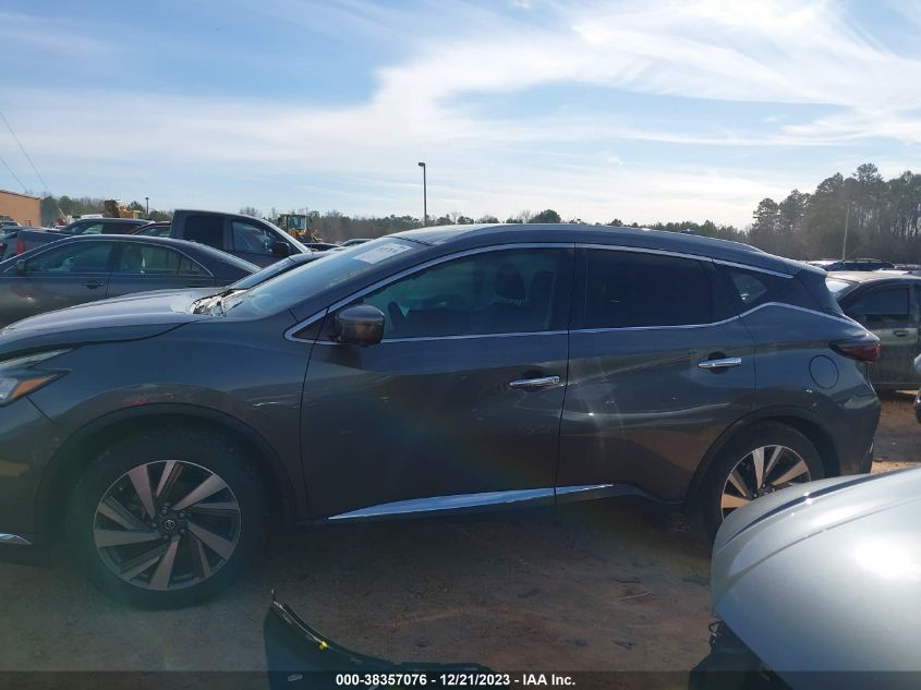 2019 Nissan Murano Sl VIN: 5N1AZ2MJ9KN117926 Lot: 38357076