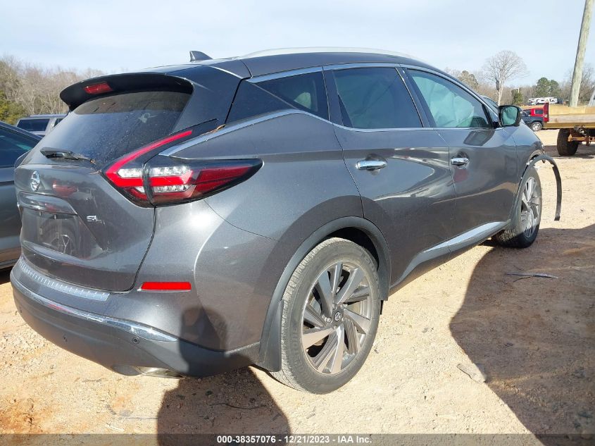 2019 Nissan Murano Sl VIN: 5N1AZ2MJ9KN117926 Lot: 38357076