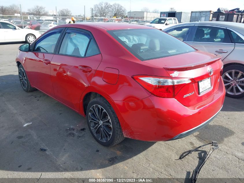 2014 Toyota Corolla S Plus VIN: 2T1BURHEXEC187097 Lot: 38357095