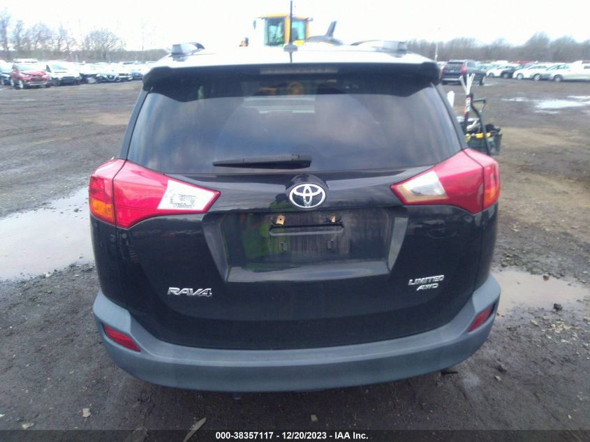 2014 Toyota Rav4 Limited VIN: 2T3DFREV4EW156425 Lot: 38357117