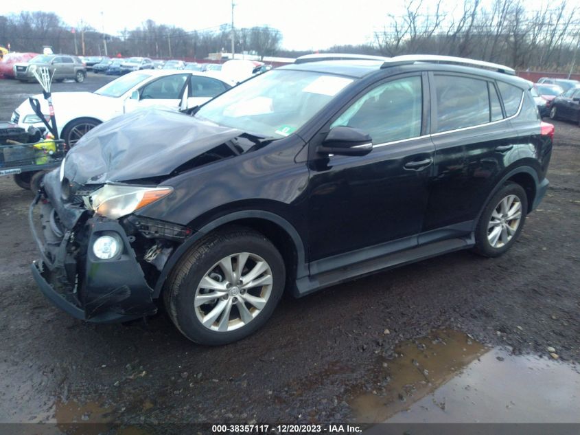 2014 Toyota Rav4 Limited VIN: 2T3DFREV4EW156425 Lot: 38357117