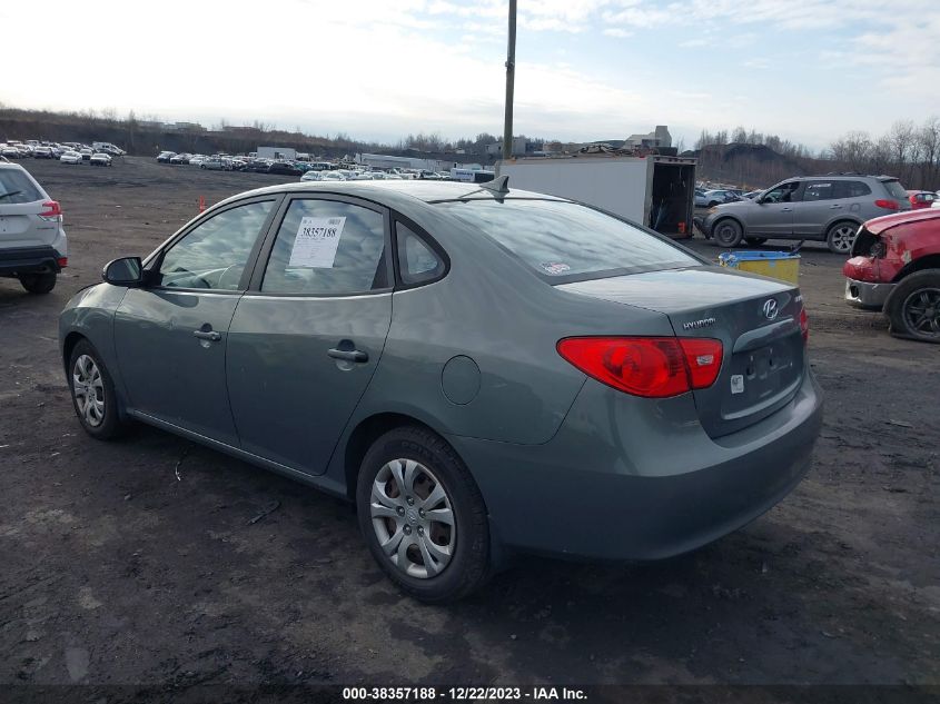 2009 Hyundai Elantra Gls VIN: KMHDU46D39U758200 Lot: 38357188