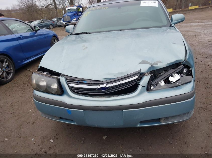 2002 Chevrolet Impala Ls VIN: 2G1WH55K329373576 Lot: 38357250