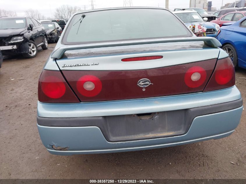 2002 Chevrolet Impala Ls VIN: 2G1WH55K329373576 Lot: 38357250