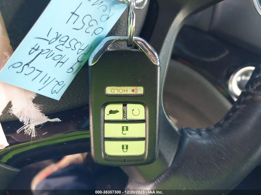 2019 Honda Passport Touring VIN: 5FNYF7H94KB010354 Lot: 38357300