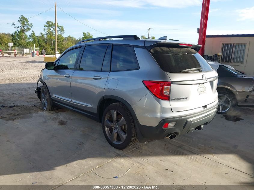 2019 Honda Passport Touring VIN: 5FNYF7H94KB010354 Lot: 38357300