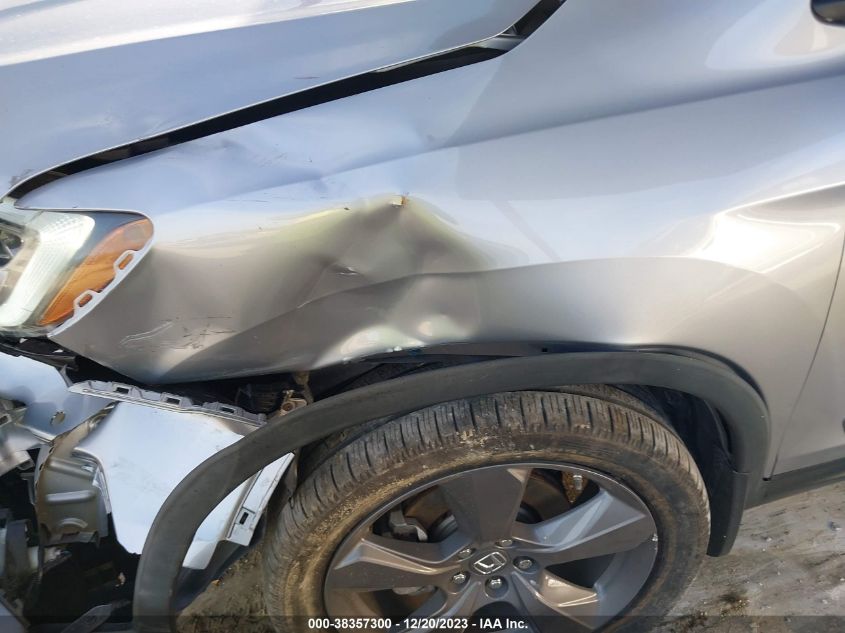 2019 Honda Passport Touring VIN: 5FNYF7H94KB010354 Lot: 38357300