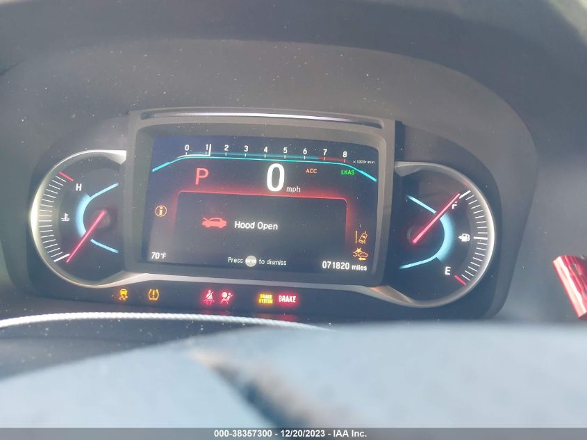 2019 Honda Passport Touring VIN: 5FNYF7H94KB010354 Lot: 38357300