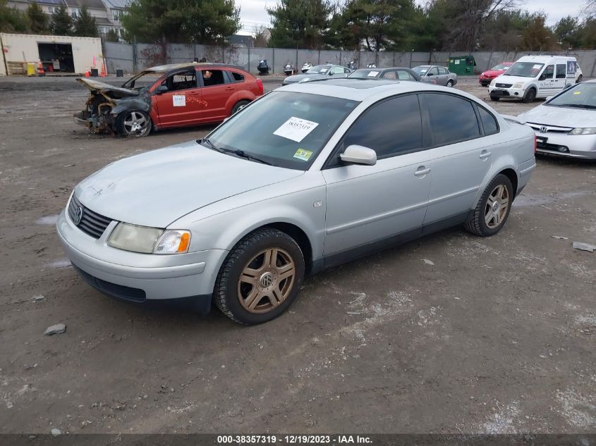 2001 Volkswagen New Passat Glx VIN: WVWBH63B01P045353 Lot: 38357319