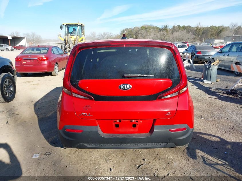 2020 Kia Soul S VIN: KNDJ23AU7L7056143 Lot: 38357347