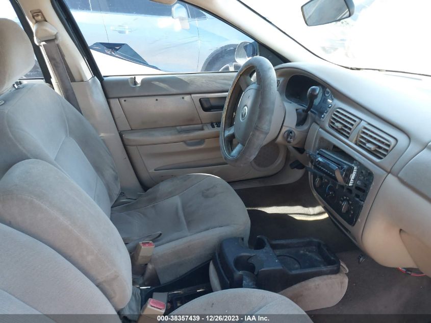 2005 Mercury Sable Gs VIN: 1MEFM50U85A600621 Lot: 38357439