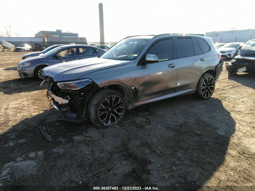 2022 BMW X5 M VIN: 5YMJU0C0XN9K98782 Lot: 38357492