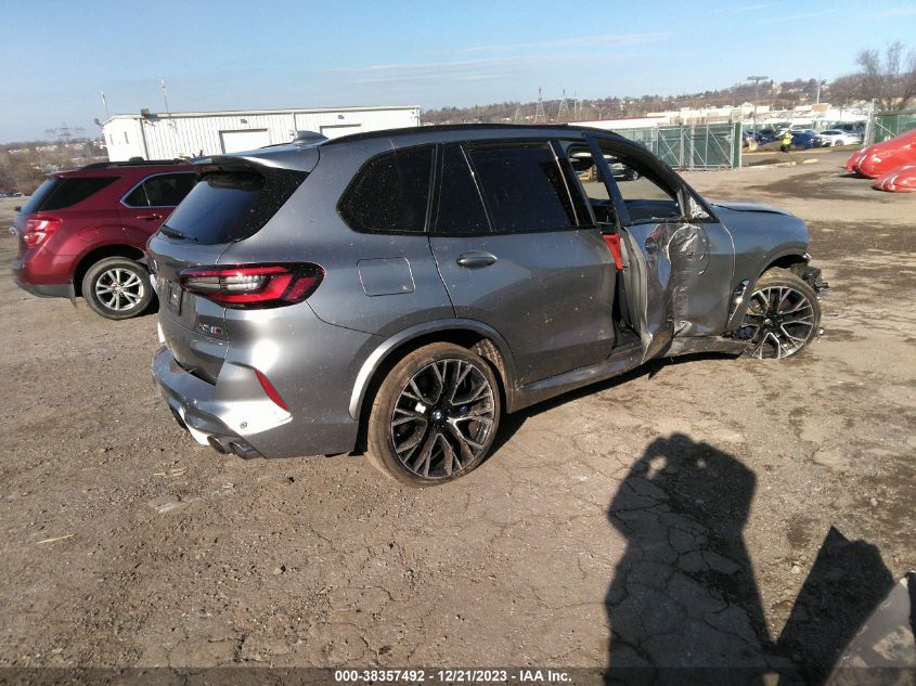 2022 BMW X5 M VIN: 5YMJU0C0XN9K98782 Lot: 38357492