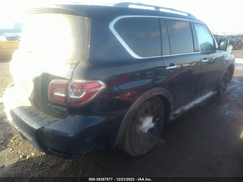 2017 Nissan Armada Platinum VIN: JN8AY2NC4H9500394 Lot: 38357577
