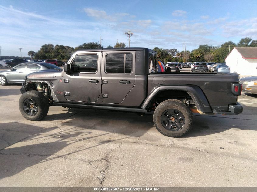 2020 Jeep Gladiator Mojave 4X4 VIN: 1C6JJTEG6LL209293 Lot: 38357587