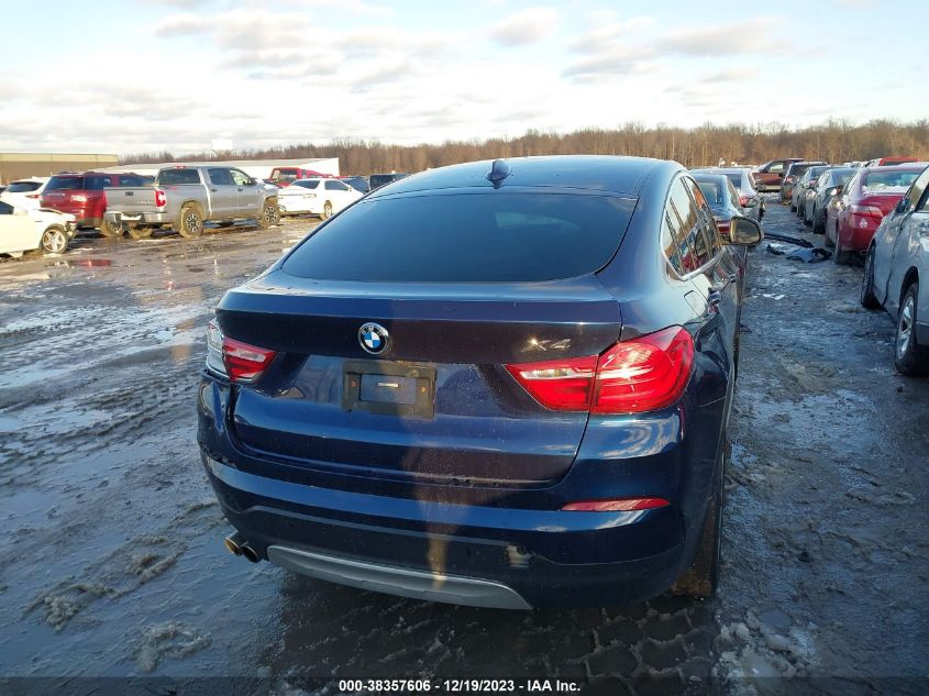 2018 BMW X4 xDrive28I VIN: 5UXXW3C57J0T82193 Lot: 38357606