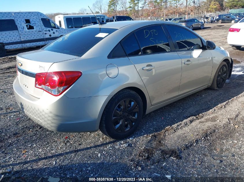 2014 Chevrolet Cruze Ls Auto VIN: 1G1PA5SH4E7330601 Lot: 38357638