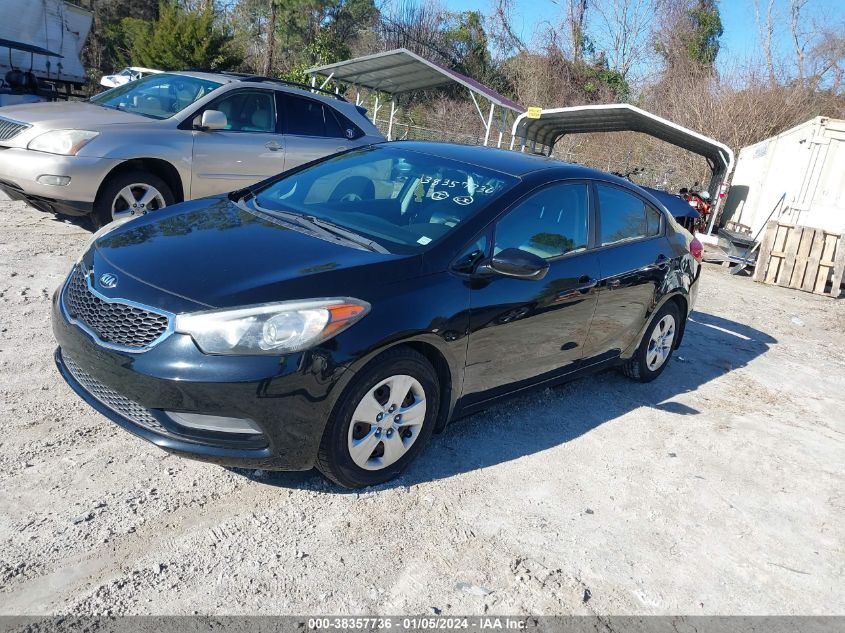 2015 Kia Forte Lx VIN: KNAFK4A68F5408916 Lot: 38357736