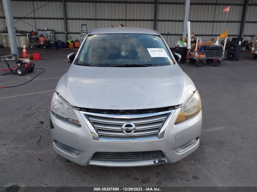 2014 Nissan Sentra S VIN: 3N1AB7AP0EY232343 Lot: 38357898