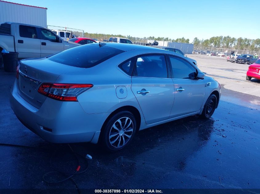 2014 Nissan Sentra S VIN: 3N1AB7AP0EY232343 Lot: 38357898