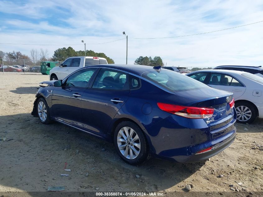 2017 Kia Optima Lx VIN: 5XXGT4L39HG165798 Lot: 38358074