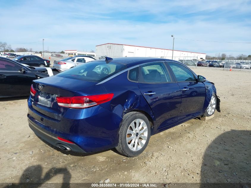 2017 Kia Optima Lx VIN: 5XXGT4L39HG165798 Lot: 38358074