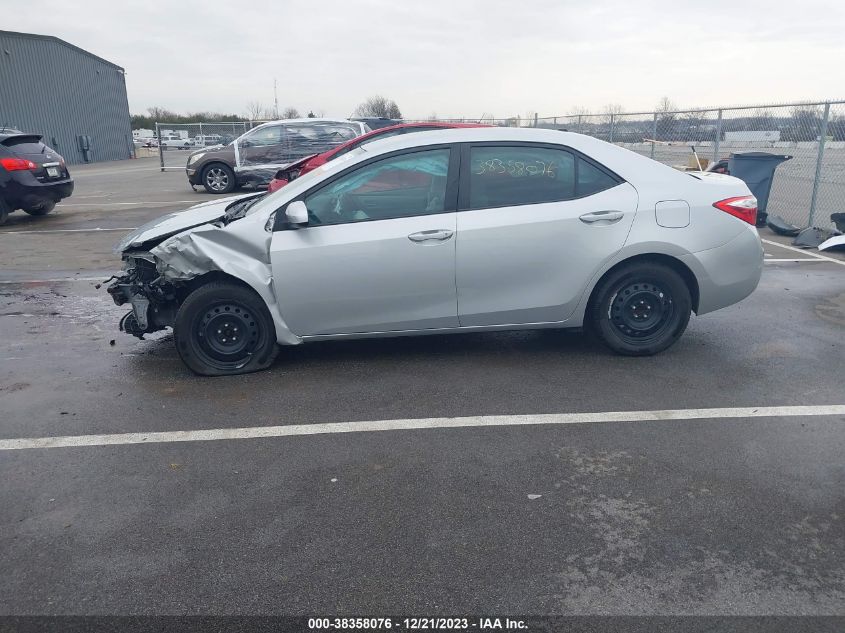 2016 Toyota Corolla Le VIN: 2T1BURHE4GC518937 Lot: 38358076