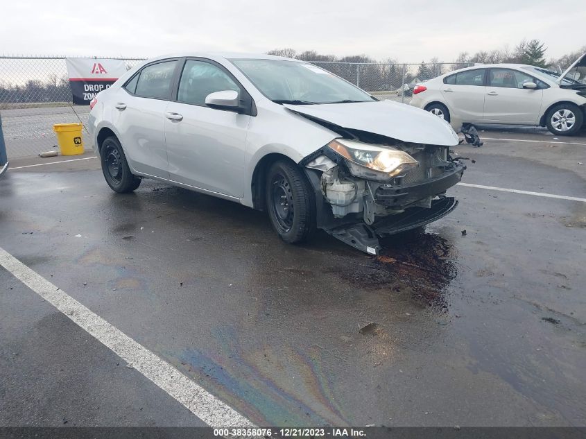 2016 Toyota Corolla Le VIN: 2T1BURHE4GC518937 Lot: 38358076