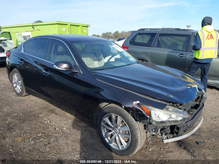 2014 Infiniti Q50 VIN: JN1BV7AR0EM694210 Lot: 38358146