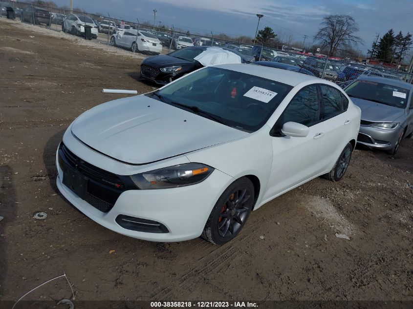 2016 Dodge Dart Se VIN: 1C3CDFAA1GD549077 Lot: 38358218