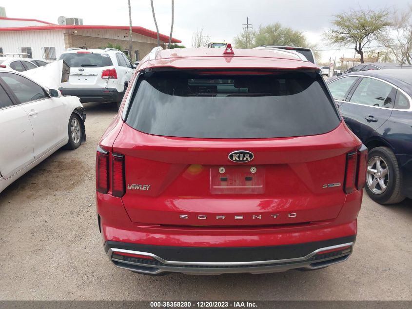 2021 Kia Sorento Hybrid S VIN: KNDRG4LG9M5055235 Lot: 38358280