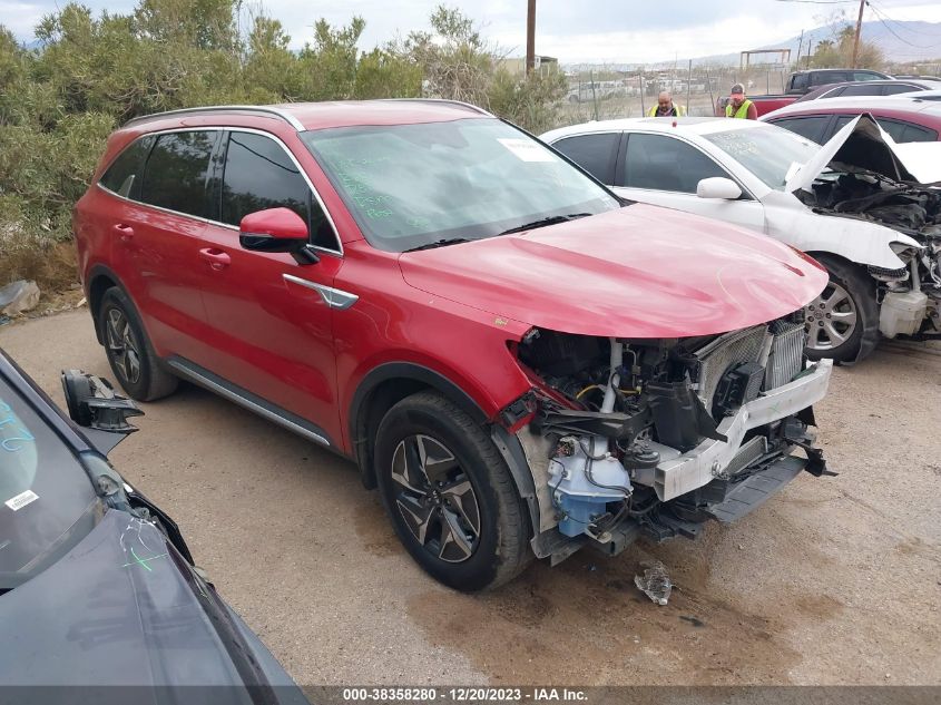 2021 Kia Sorento Hybrid S VIN: KNDRG4LG9M5055235 Lot: 38358280